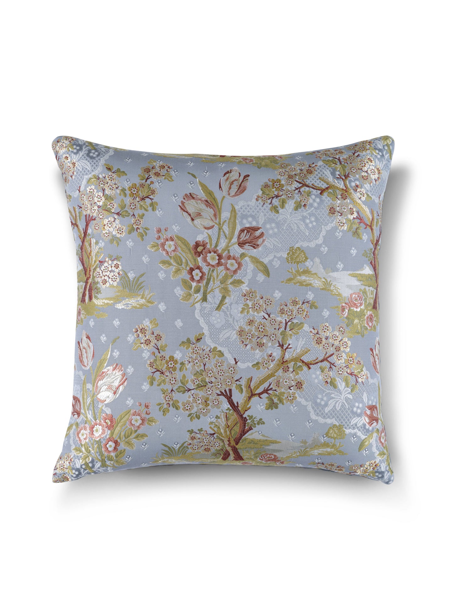 SCALAMANDRE PILLOWS   FLORAL 
SCENIC SQUARE    - SC 0003SDDK27322