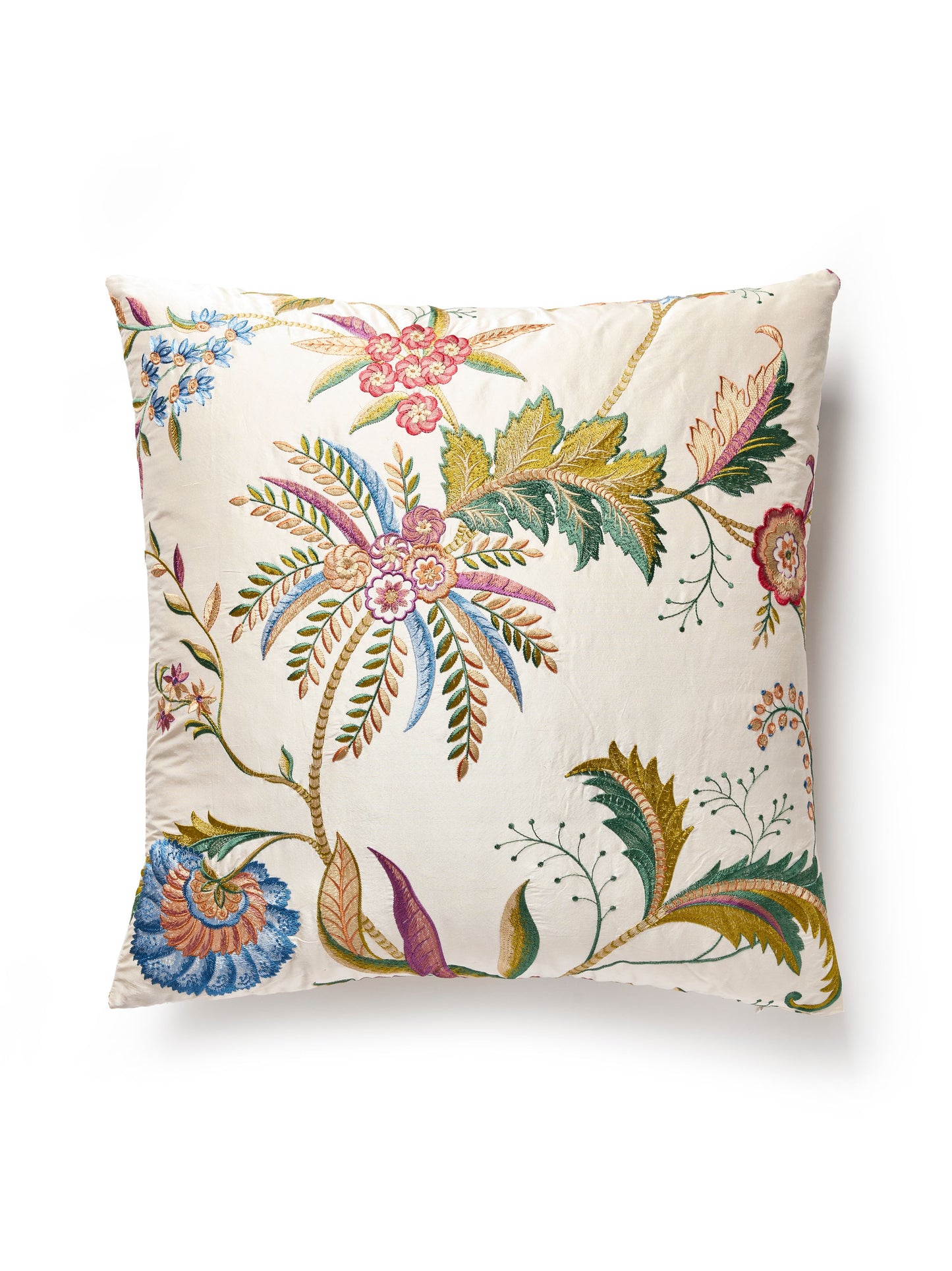 SCALAMANDRE PILLOWS   BOTANICAL / FOLIAGE 
FLORAL 
JACOBEAN / TREE OF LIFE SQUARE    - SC 0003SDDK27325