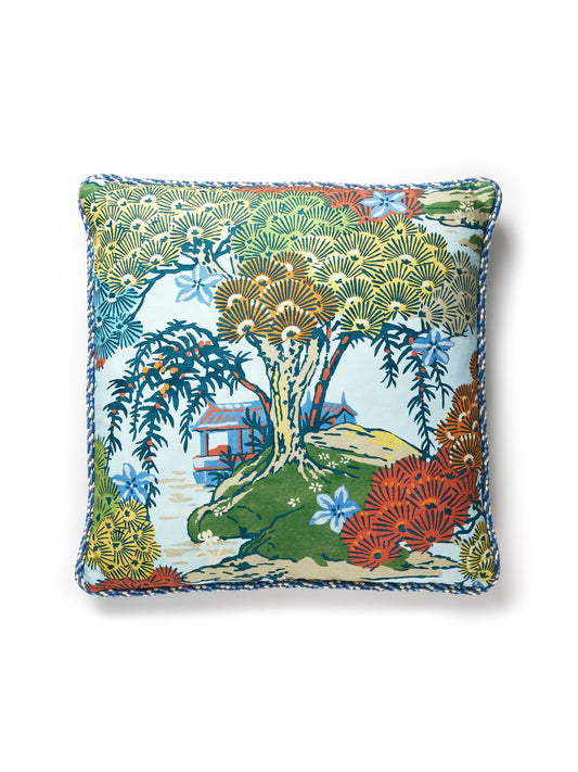 SCALAMANDRE PILLOWS   BOTANICAL / FOLIAGE 
CHINOISERIE 
GRAPHIC 
SCENIC SQUARE    - SC 0003SEAOTPILL NEW SKU # SCSEAOTPILL0003