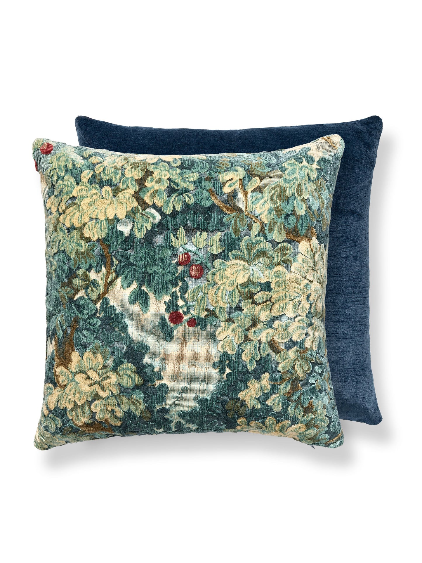 SCALAMANDRE PILLOWS   BOTANICAL / FOLIAGE SQUARE    - SC 0003TDDK26420