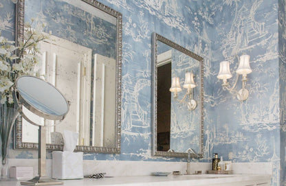 SCALAMANDRE  SUMMER PALACE CHINOISERIE 
SCENIC 
TOILE SKY   - SC 0003WP88357 NEW SKU # SCWP883570003