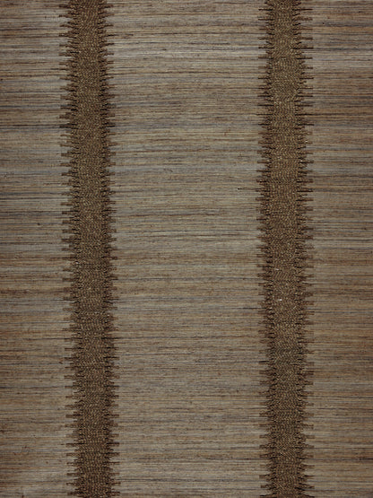 SCALAMANDRE  VERONICA BEADED GRASSCLOTH STRIPE COPPER   - SC 0003WP88386 NEW SKU # SCWP883860003