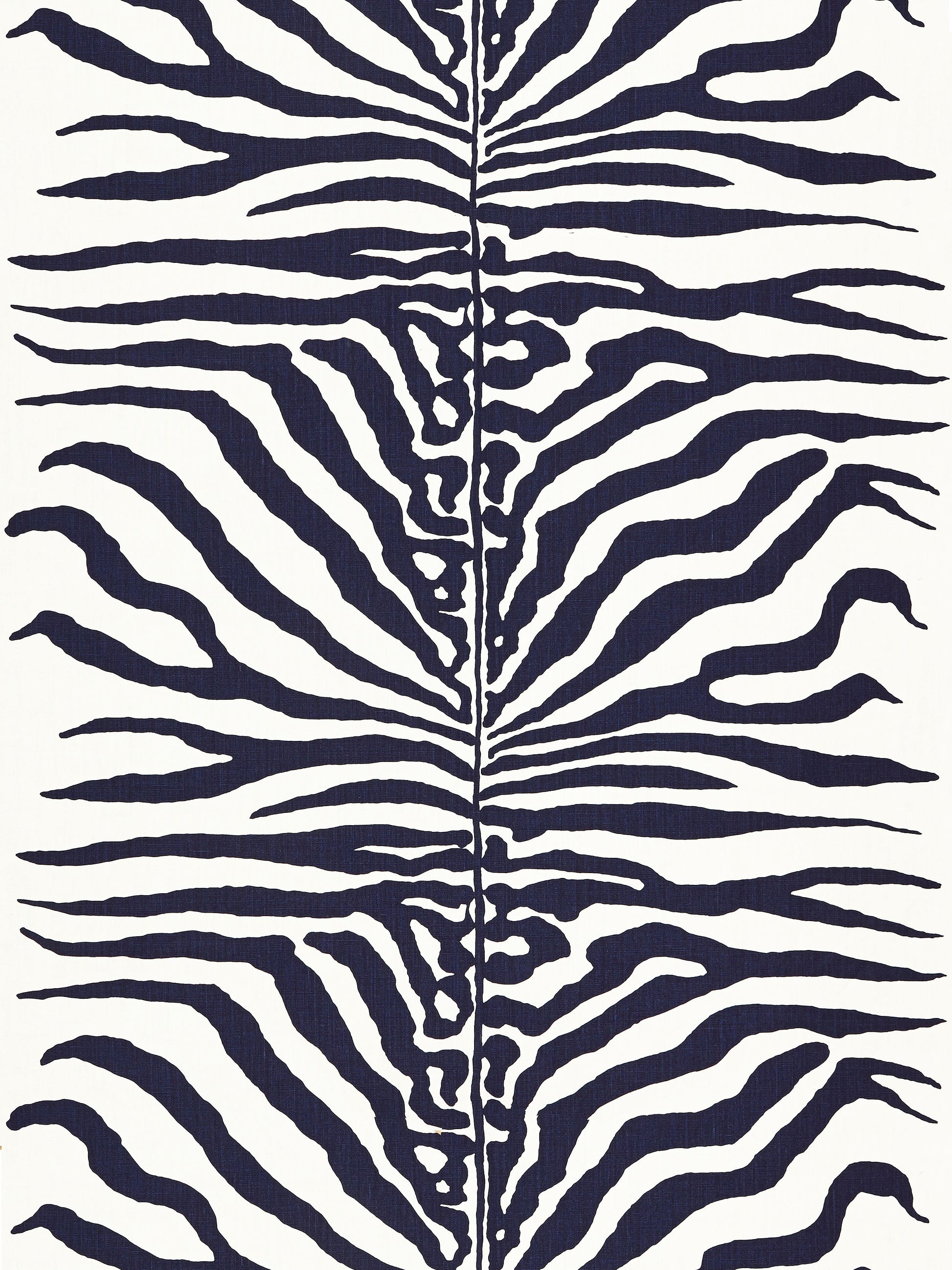 SCALAMANDRE  ZEBRA FABRIC NAVY   - SC 000416366M