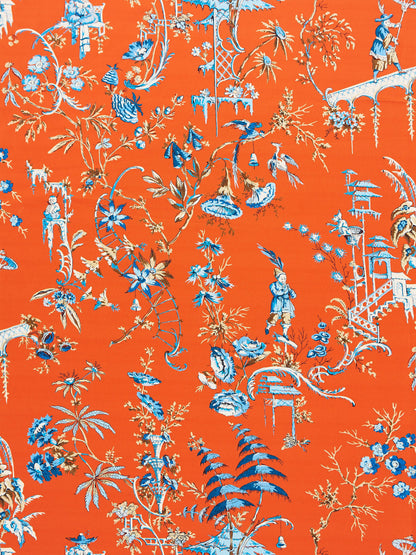 SCALAMANDRE  NANJING FABRIC MANDARIN   - SC 000416552 NEW SKU # SC165520004