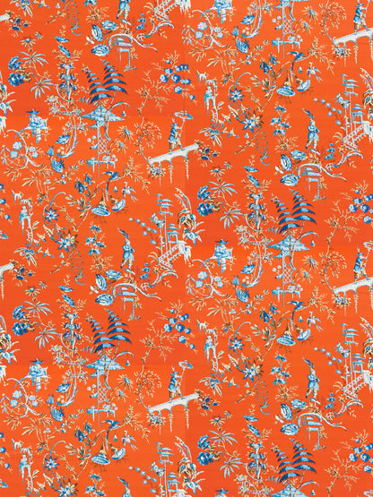 SCALAMANDRE  NANJING FABRIC MANDARIN   - SC 000416552 NEW SKU # SC165520004