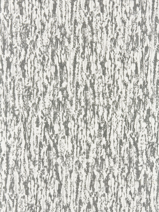 SCALAMANDRE  SEQUOIA LINEN PRINT FABRIC GRAPHITE   - SC 000416599