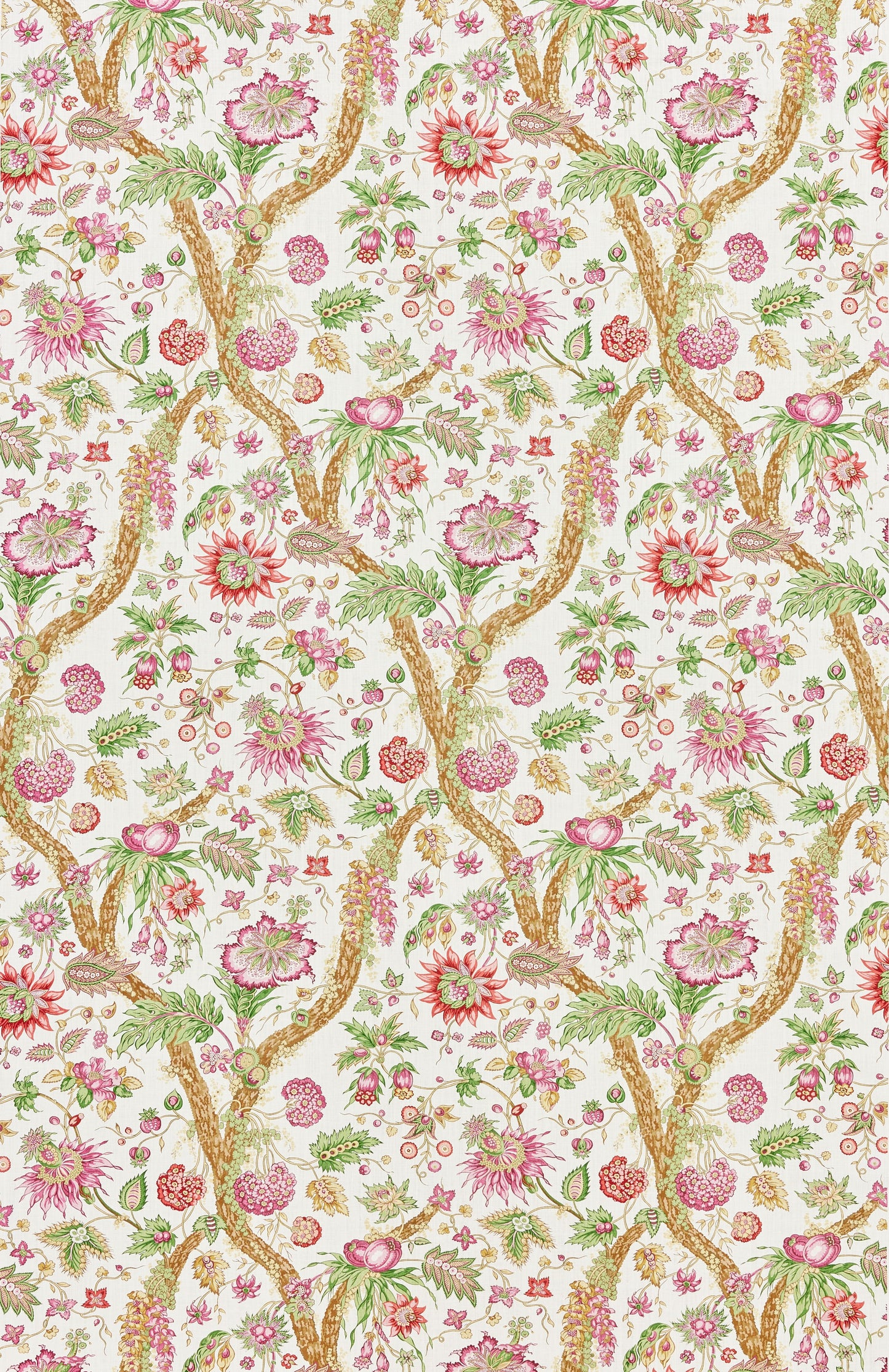SCALAMANDRE  FLEURS TROPICALES FABRIC GARDEN   - SC 000416647 NEW SKU # SC166470004