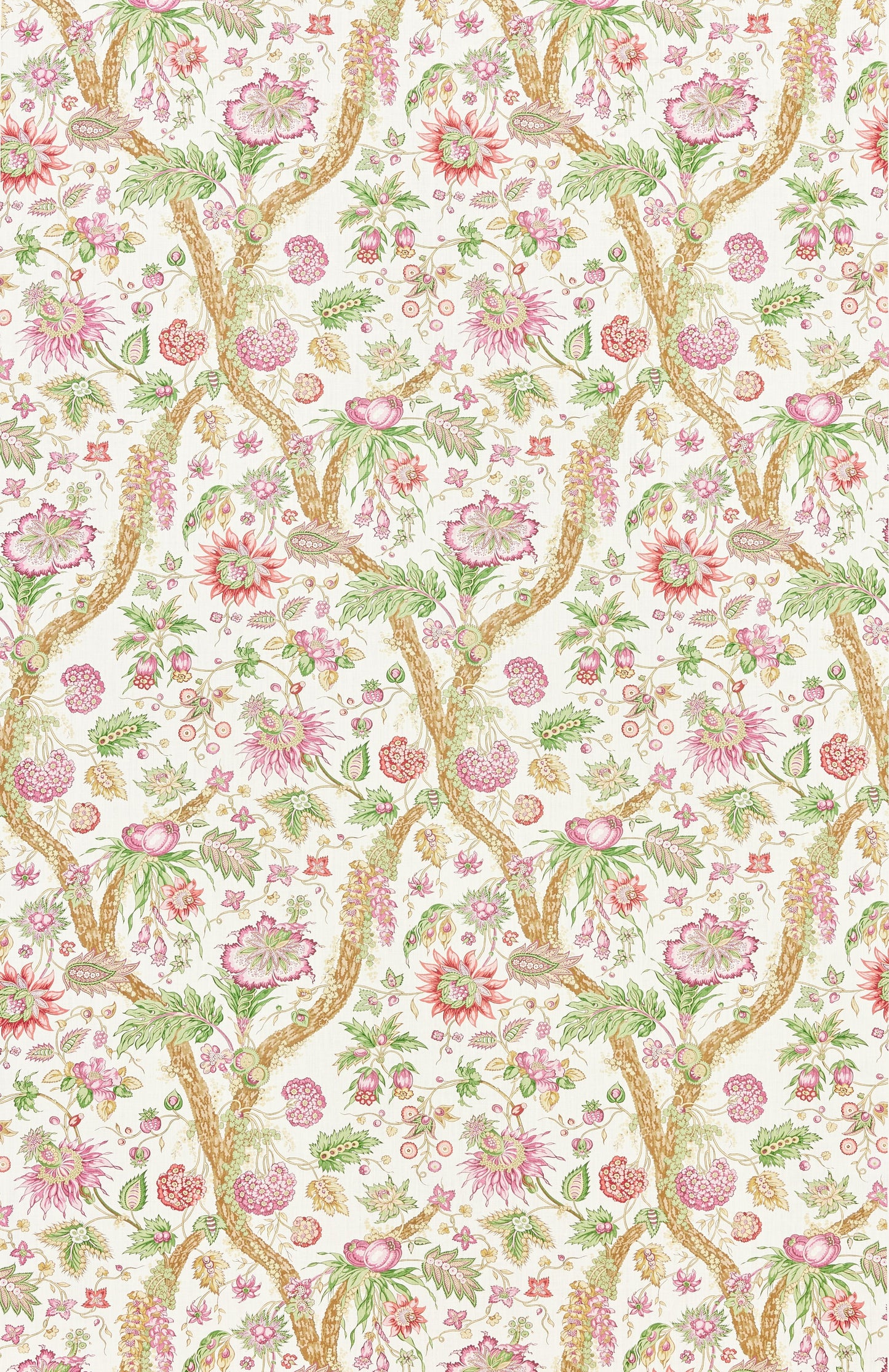 SCALAMANDRE  FLEURS TROPICALES FABRIC GARDEN   - SC 000416647 NEW SKU # SC166470004