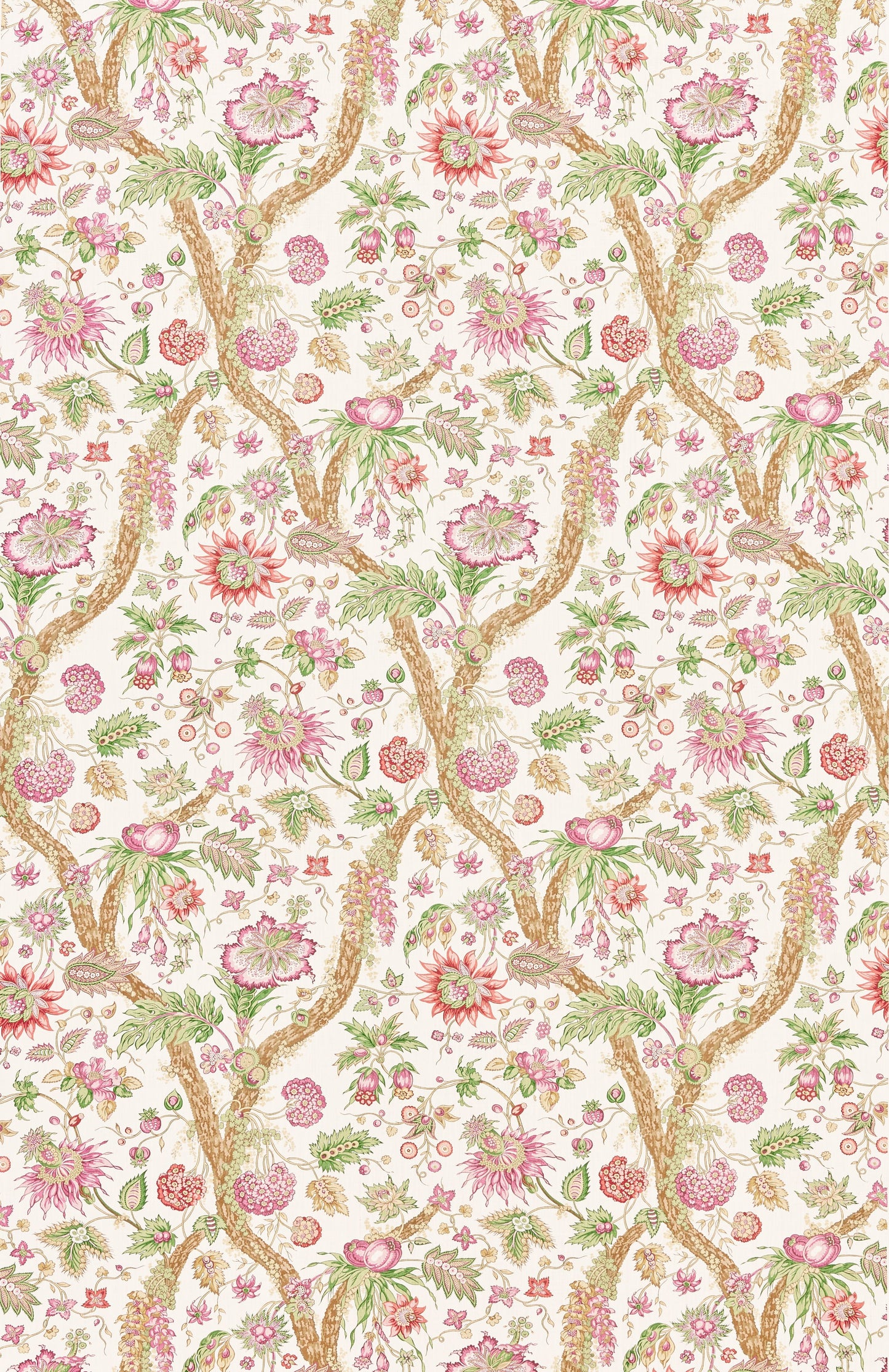 SCALAMANDRE  FLEURS TROPICALES FABRIC GARDEN   - SC 000416647 NEW SKU # SC166470004