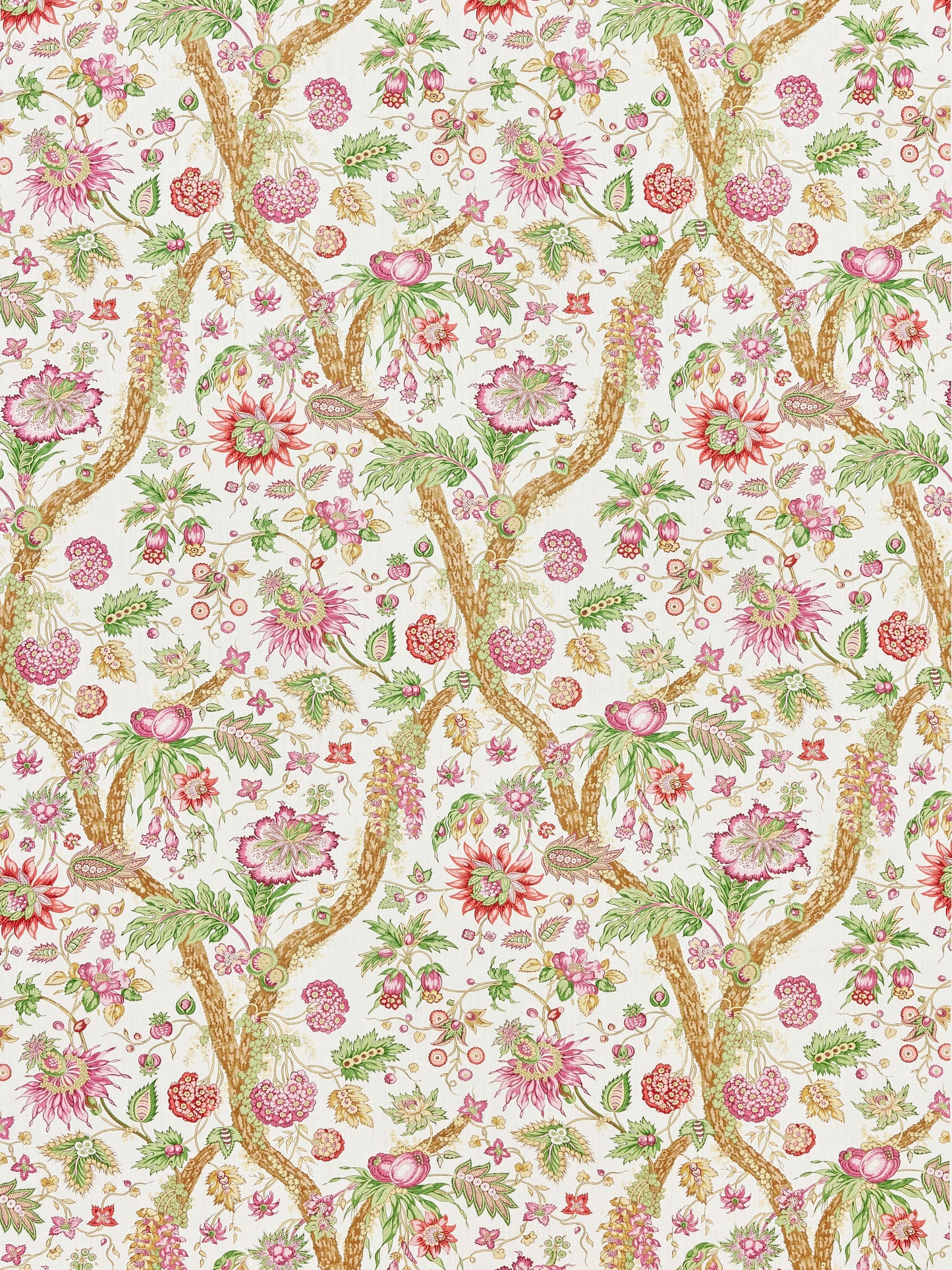 SCALAMANDRE  FLEURS TROPICALES FABRIC GARDEN   - SC 000416647 NEW SKU # SC166470004