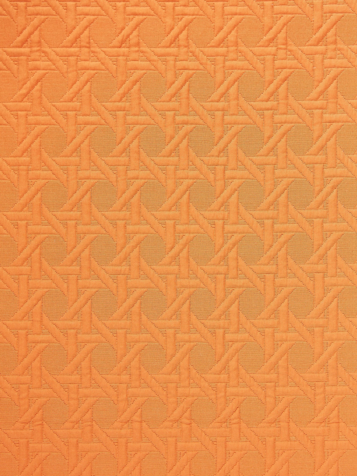 SCALAMANDRE  CANESTRO MATELASSE FABRIC MANDARIN   - SC 000427008