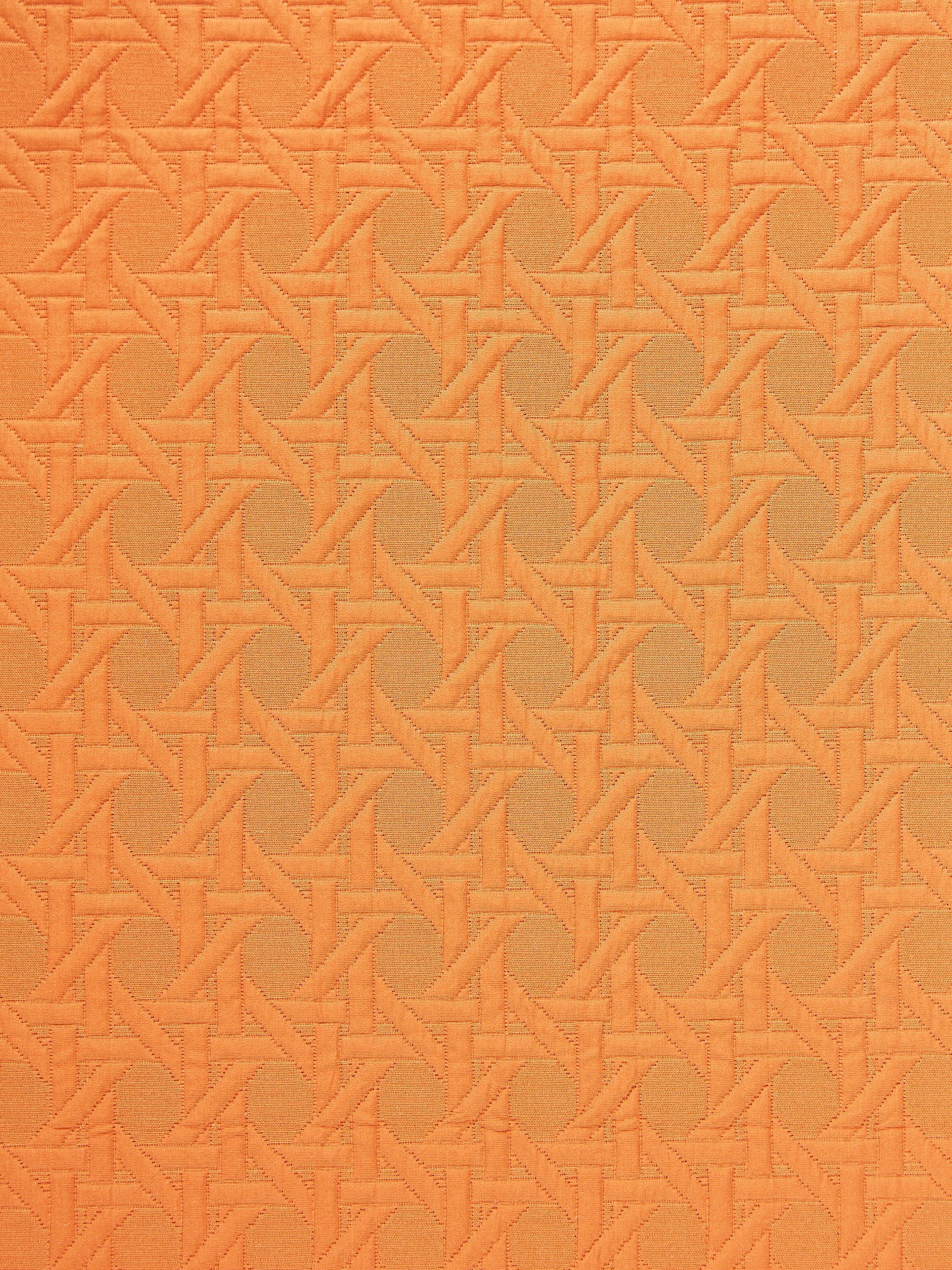 SCALAMANDRE  CANESTRO MATELASSE FABRIC MANDARIN   - SC 000427008