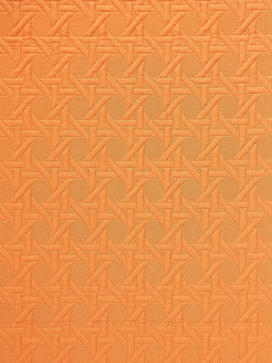 SCALAMANDRE  CANESTRO MATELASSE FABRIC MANDARIN   - SC 000427008