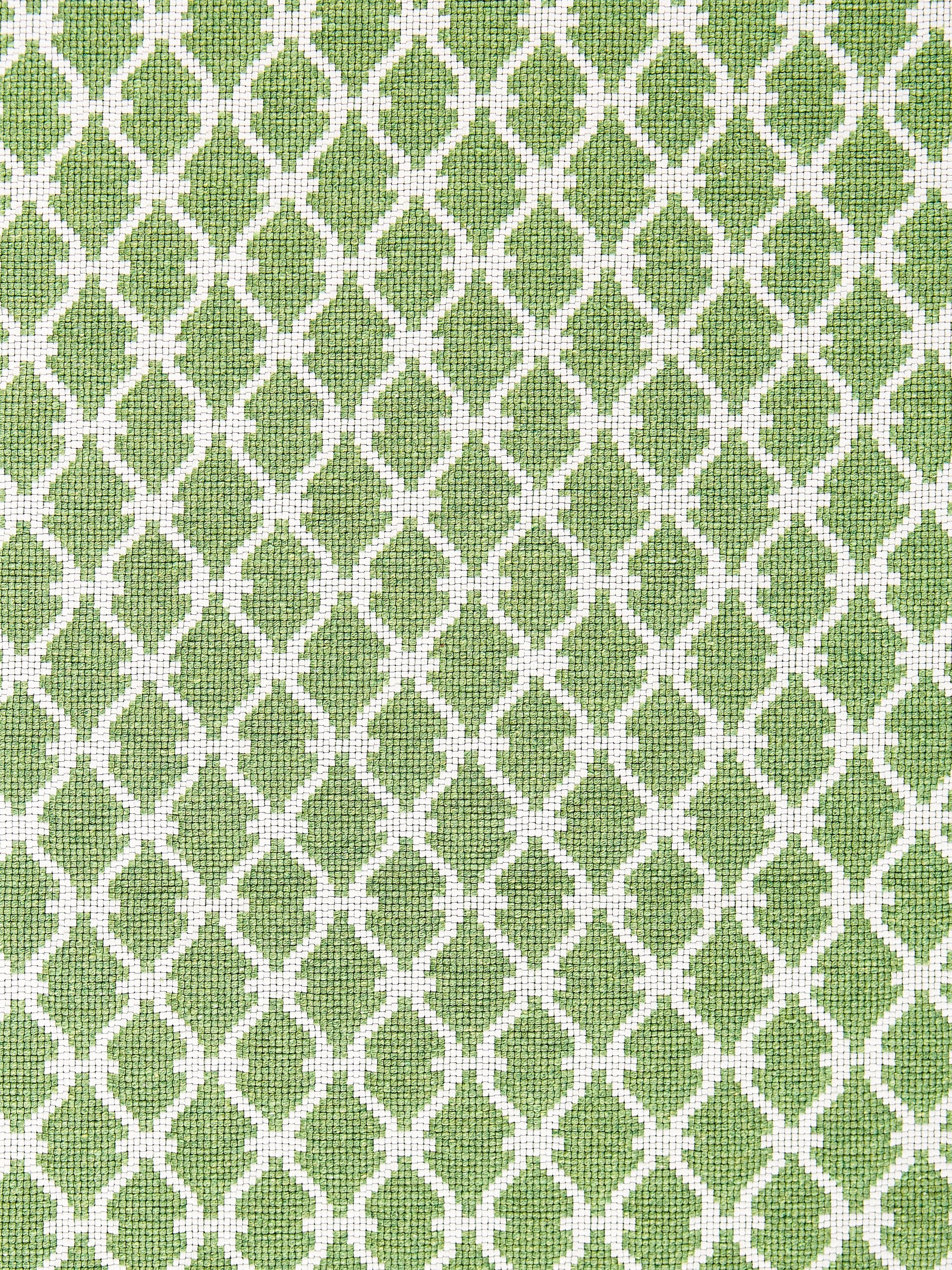 SCALAMANDRE  TRELLIS WEAVE FABRIC JADE   - SC 000427009