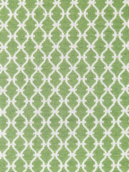 SCALAMANDRE  TRELLIS WEAVE FABRIC JADE   - SC 000427009