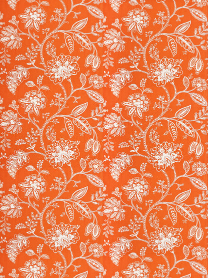 SCALAMANDRE  KAVERI VINE FABRIC MANDARIN   - SC 000427011 NEW SKU # SC270110004