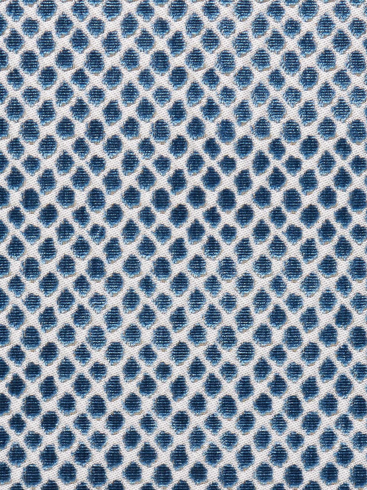 SCALAMANDRE  ETOSHA VELVET FABRIC BLUESTONE   - SC 000427022