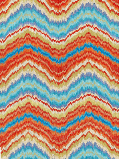 SCALAMANDRE  BERGAMO EMBROIDERY FABRIC SPICE MARKET   - SC 000427096 NEW SKU # SC270960004