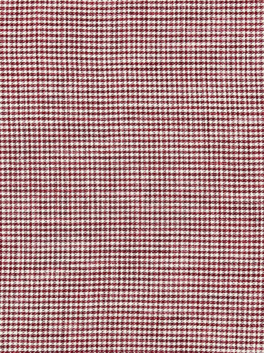 SCALAMANDRE OUTLET  FABRIC BANBURY STRIE CHECK  FABRIC RASPBERRY   - SC 000427099