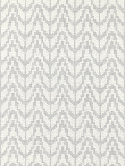 SCALAMANDRE  CHEVRON EMBROIDERY FABRIC PEARL   - SC 000427103 NEW SKU # SC271030004