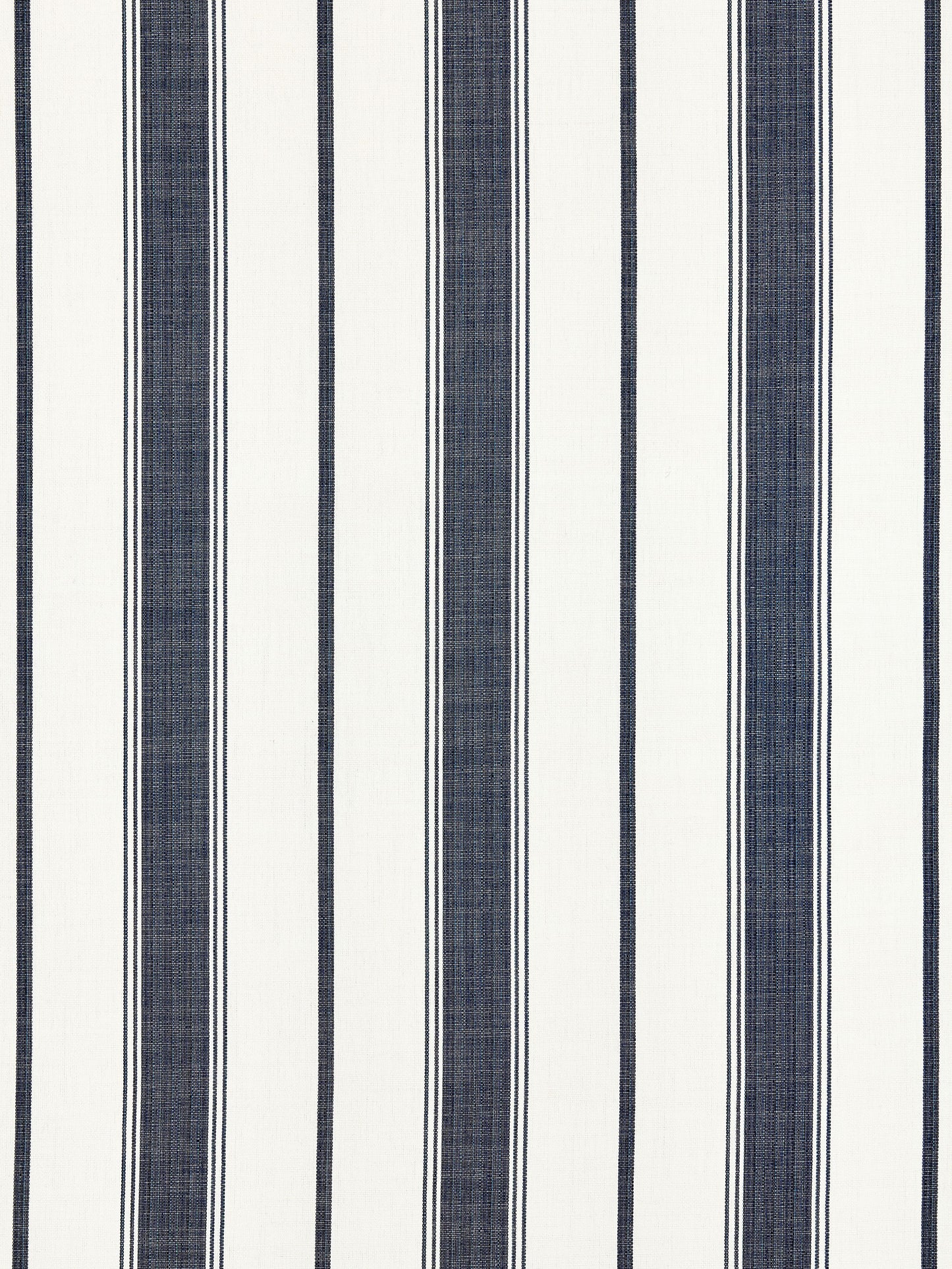 SCALAMANDRE  SCONSET STRIPE FABRIC INDIGO   - SC 000427110