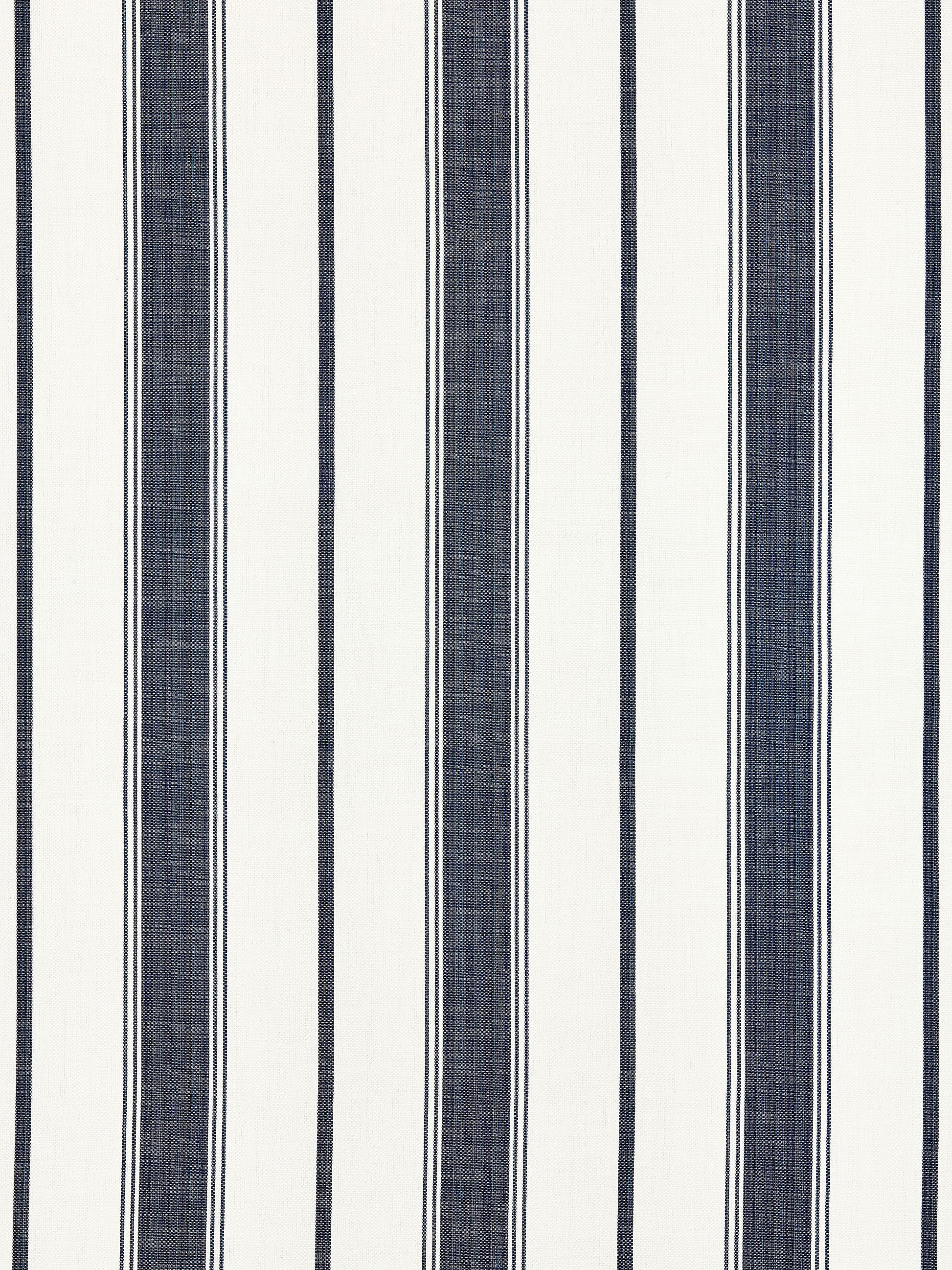 SCALAMANDRE  SCONSET STRIPE FABRIC INDIGO   - SC 000427110