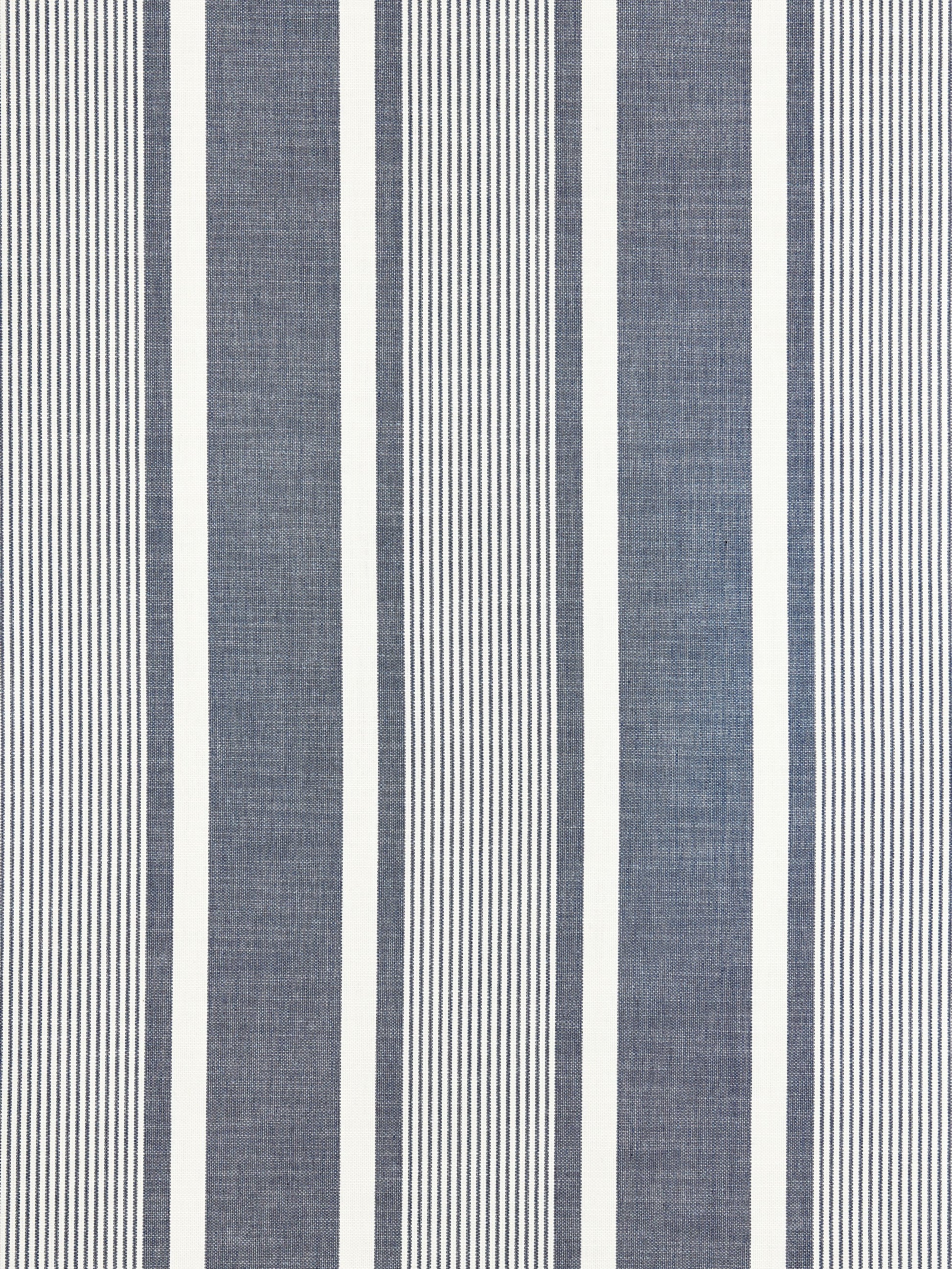 SCALAMANDRE  WELLFLEET STRIPE FABRIC DENIM   - SC 000427111