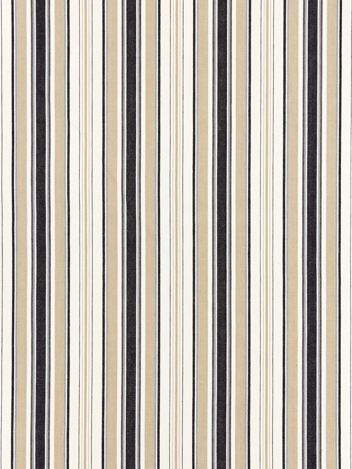 SCALAMANDRE OUTLET  FABRIC ANDOVER COTTON STRIPE  FABRIC STONE   - SC 000427113