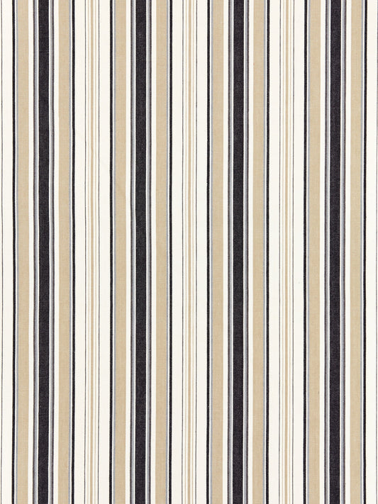 SCALAMANDRE OUTLET  FABRIC ANDOVER COTTON STRIPE  FABRIC STONE   - SC 000427113