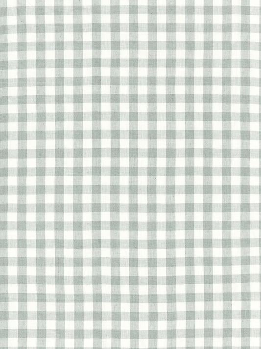 SCALAMANDRE  SWEDISH LINEN CHECK FABRIC SKYLIGHT   - SC 000427166