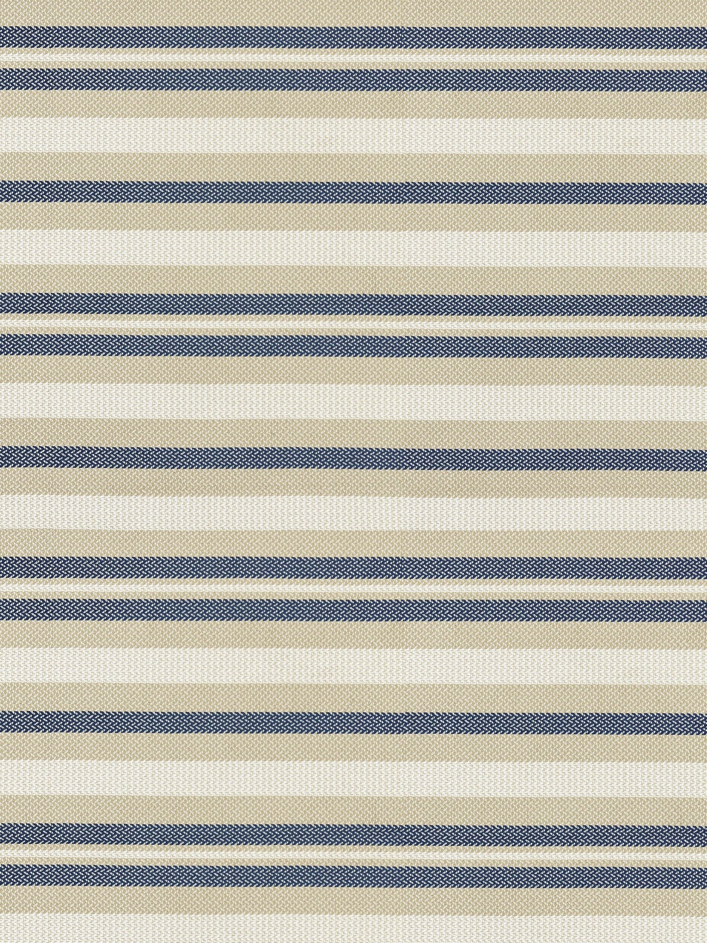 SCALAMANDRE  SANTORINI STRIPE FABRIC INDIGO   - SC 000427188