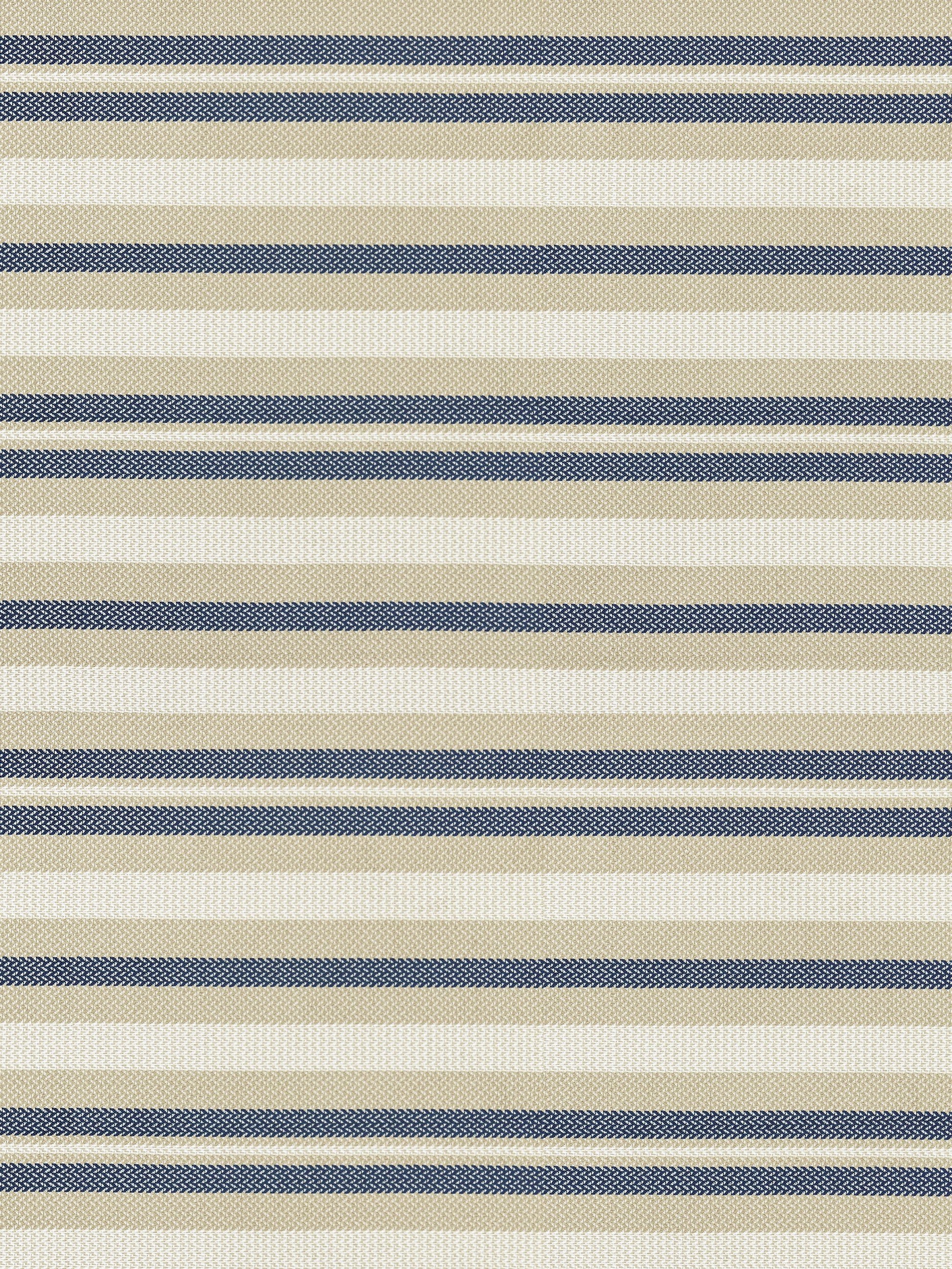 SCALAMANDRE  SANTORINI STRIPE FABRIC INDIGO   - SC 000427188