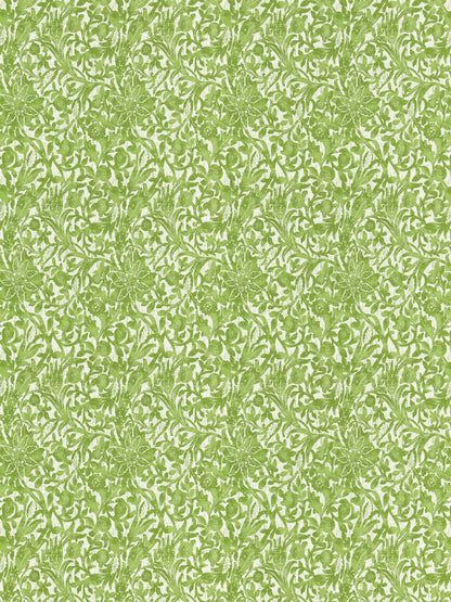 SCALAMANDRE  BALI FLORAL FABRIC PALM   - SC 000427195 NEW SKU # SC271950004