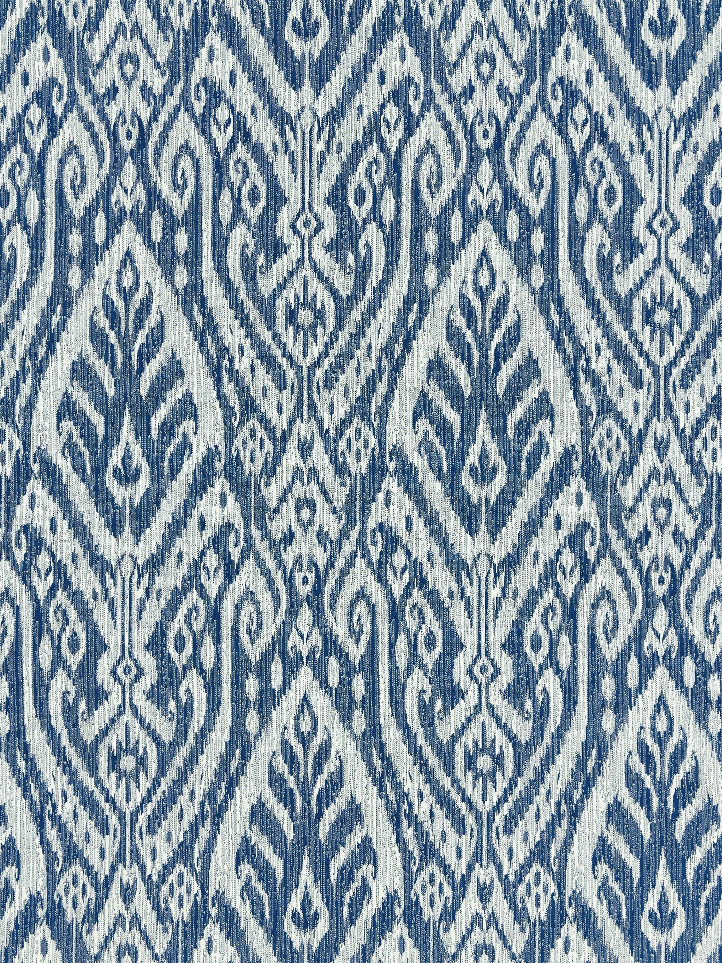 SCALAMANDRE  BORNEO IKAT FABRIC INDIGO   - SC 000427196