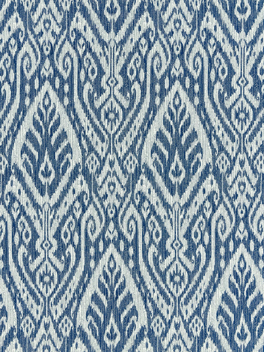 SCALAMANDRE  BORNEO IKAT FABRIC INDIGO   - SC 000427196