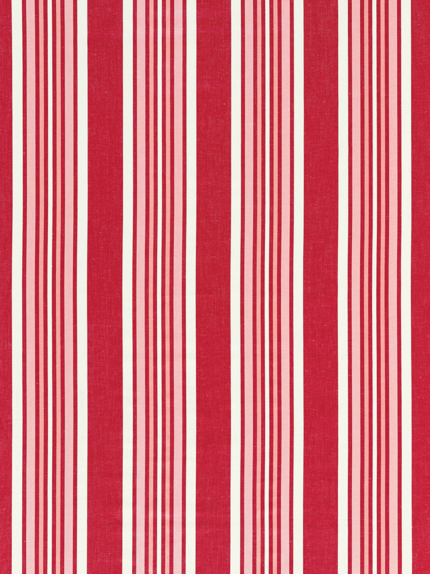 SCALAMANDRE OUTLET  FABRIC STRADA STRIPE  FABRIC POPPY   - SC 000427220