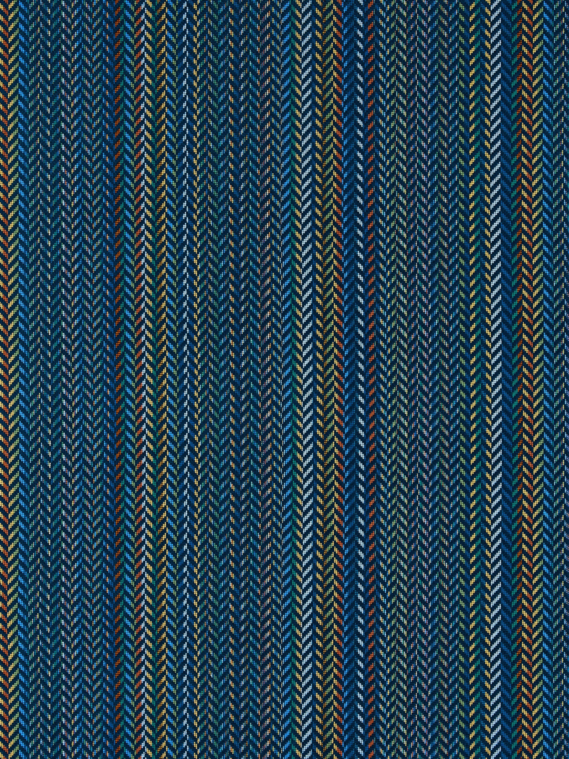 SCALAMANDRE  ARROW STRIPE FABRIC COBALT   - SC 000427254