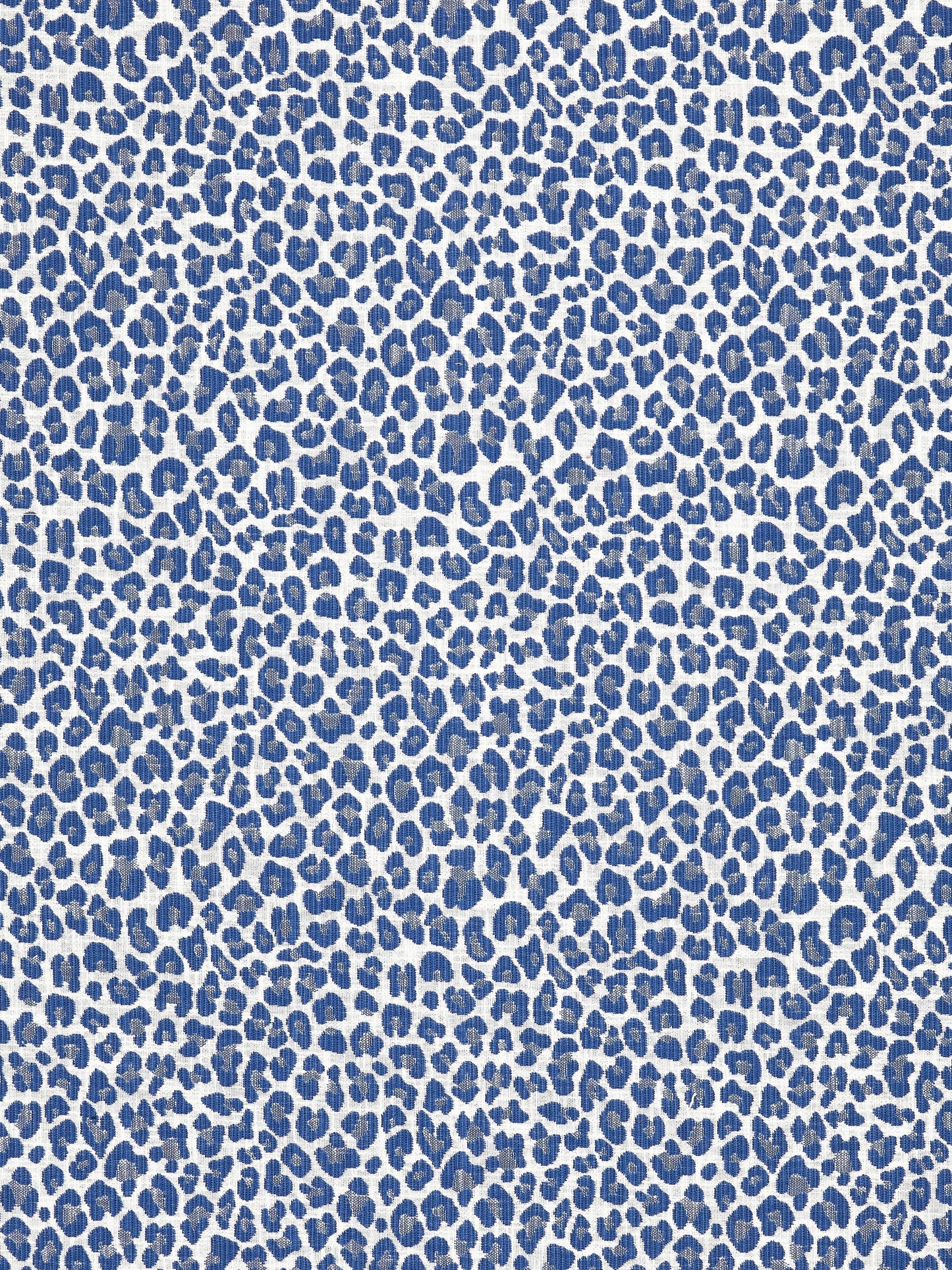 SCALAMANDRE  BACKYARD BENGAL FABRIC COBALT   - SC 000427316