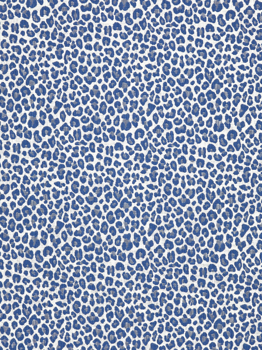 SCALAMANDRE  BACKYARD BENGAL FABRIC COBALT   - SC 000427316