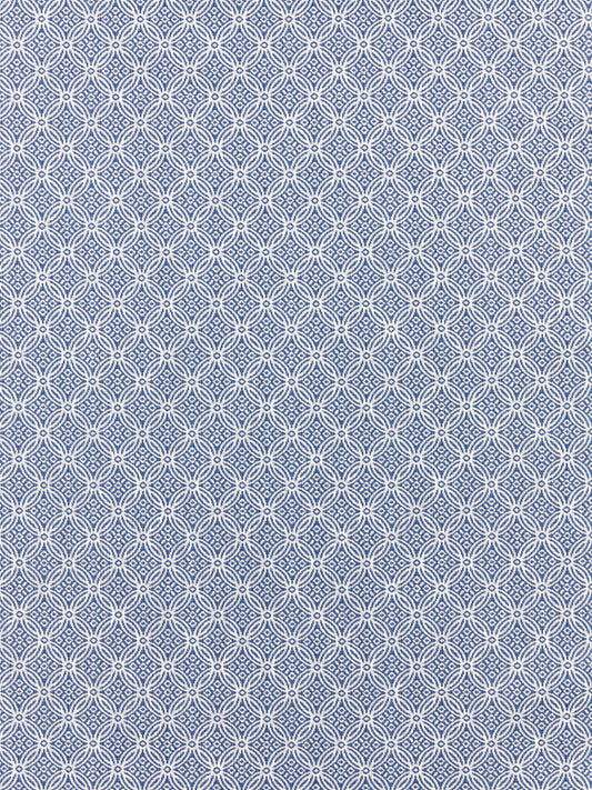 SCALAMANDRE  CAPE MAY FABRIC OCEAN   - SC 000427317