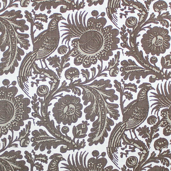 SCALAMANDRE  RESIST PRINT FABRIC TAUPE   - SC 00046218M