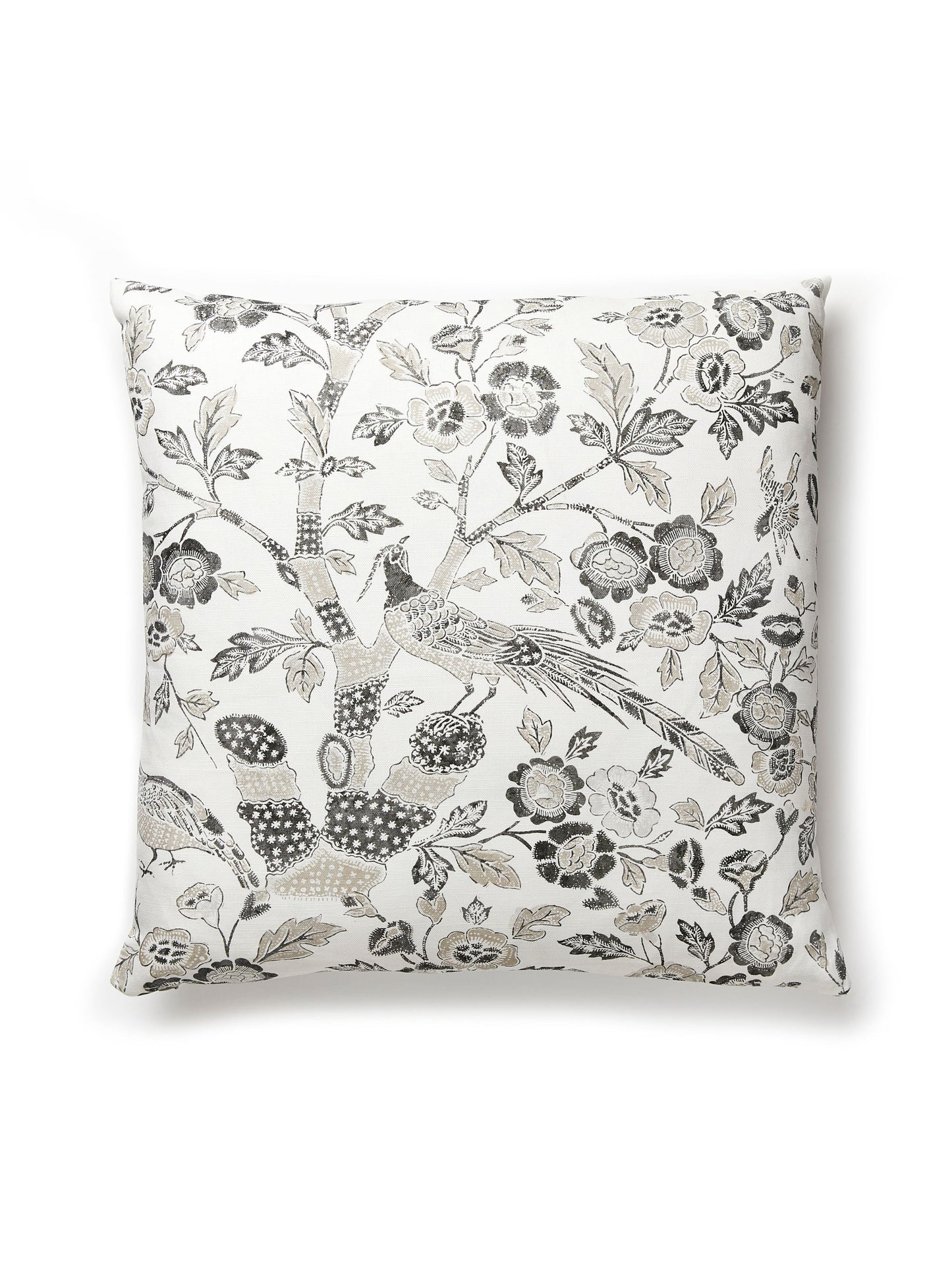 SCALAMANDRE PILLOWS   BIRD / ANIMAL 
FLORAL SQUARE    - SC 0004ANISPILL NEW SKU # SCANISPILL0004