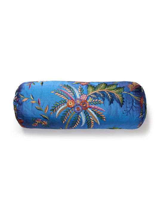 SCALAMANDRE PILLOWS   BOTANICAL / FOLIAGE 
FLORAL 
JACOBEAN / TREE OF LIFE BOLSTER    - SC 0004BADK27325