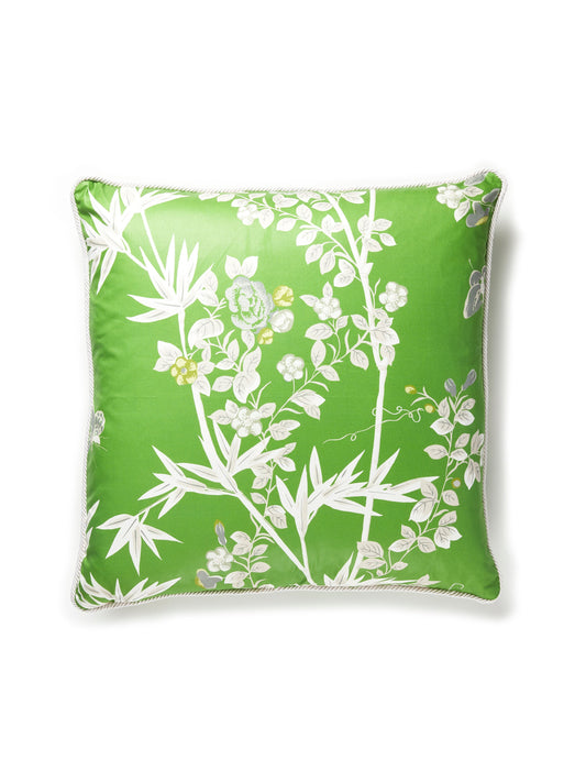 SCALAMANDRE PILLOWS   CHINOISERIE 
FLORAL SQUARE    - SC 0004JARDPILL