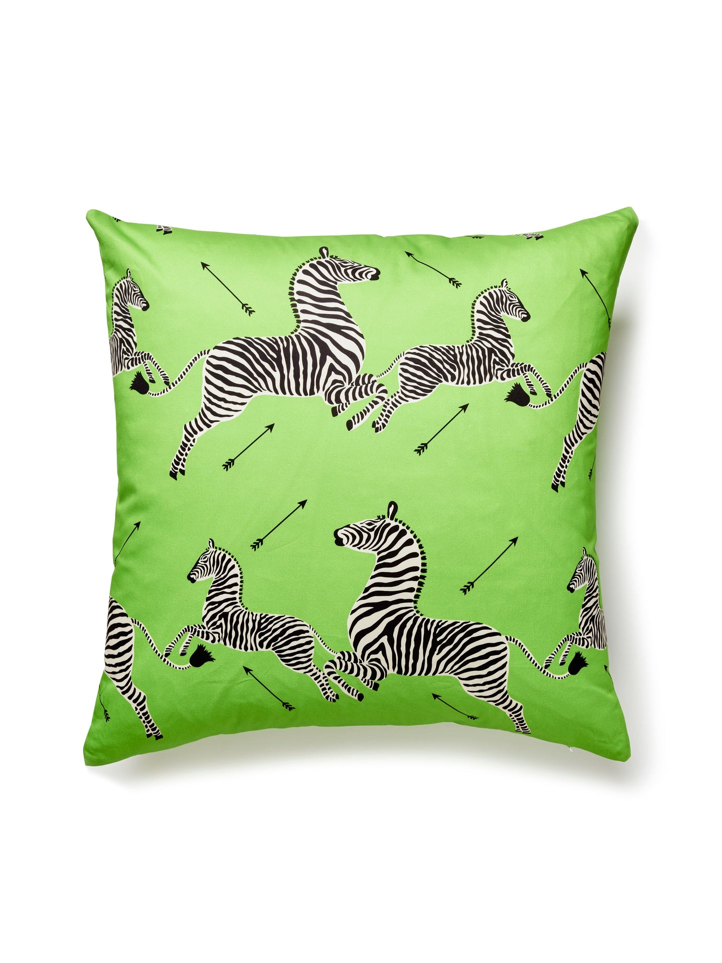 SCALAMANDRE PILLOWS   BIRD / ANIMAL 
GRAPHIC SQUARE    - SC 0004PZEBPILL