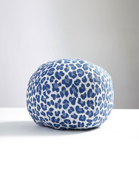 SCALAMANDRE PILLOWS   ABSTRACT 
ANIMAL SKIN ROUND    - SC 0004SBENGPILL NEW SKU # SCSBENGPILL0004