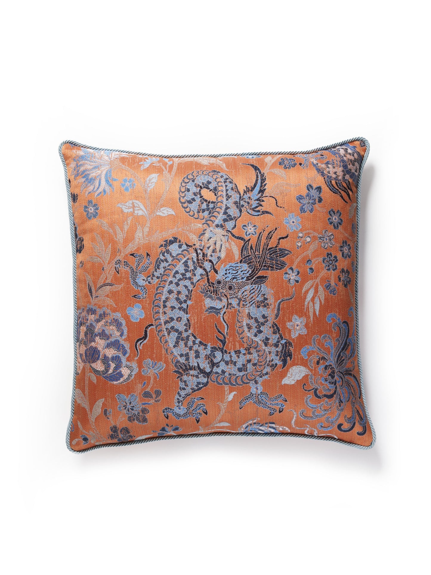 SCALAMANDRE PILLOWS   BIRD / ANIMAL 
CHINOISERIE SQUARE    - SC 0004SDDC27327 NEW SKU # SCSDDC273270004