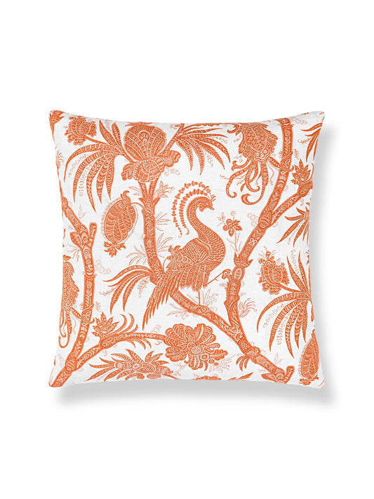 SCALAMANDRE PILLOWS   BIRD / ANIMAL 
BOTANICAL / FOLIAGE SQUARE    - SC 0004SDDK16575 NEW SKU # SCSDDK165750004