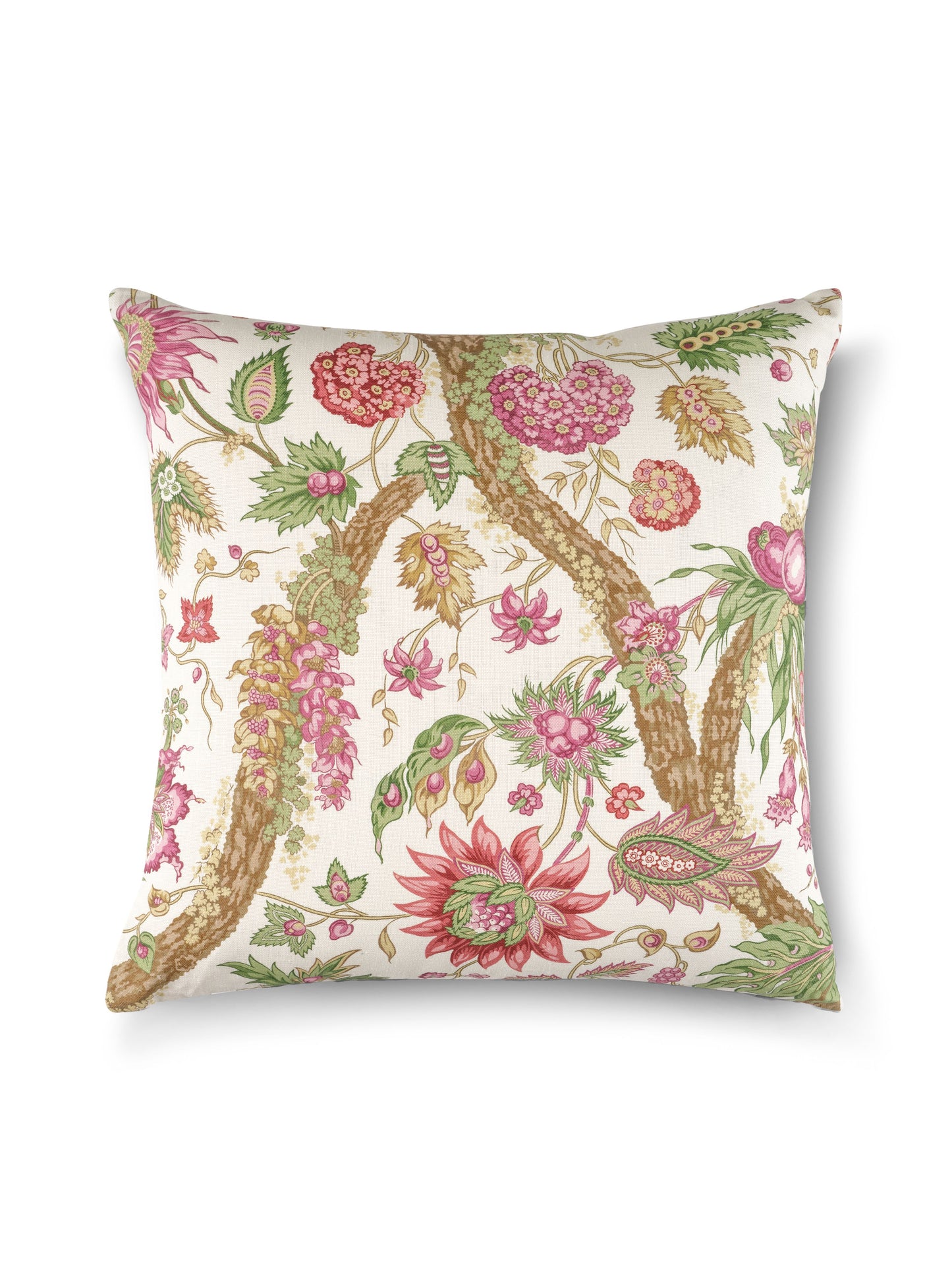 SCALAMANDRE PILLOWS   BOTANICAL / FOLIAGE 
FLORAL SQUARE    - SC 0004SDDK16647