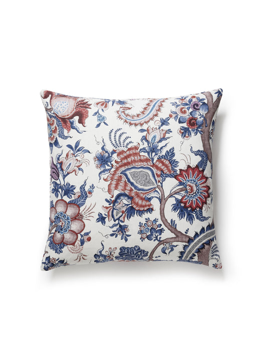 SCALAMANDRE PILLOWS   BOTANICAL / FOLIAGE 
FLORAL 
JACOBEAN / TREE OF LIFE SQUARE    - SC 0004SDDK16649 NEW SKU # SCSDDK166490004